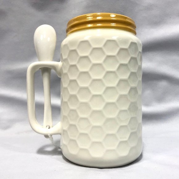 2022 Disney Parks Epcot Flower & Garden Ceramic Stoneware Spike the Bee Mug NEW - Picture 2 of 3